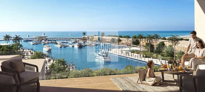 Al-Jalala chalet for sale, fully finished with an amazing view of the lagoon, payable in installments over 10 years, in the most upscale village in th