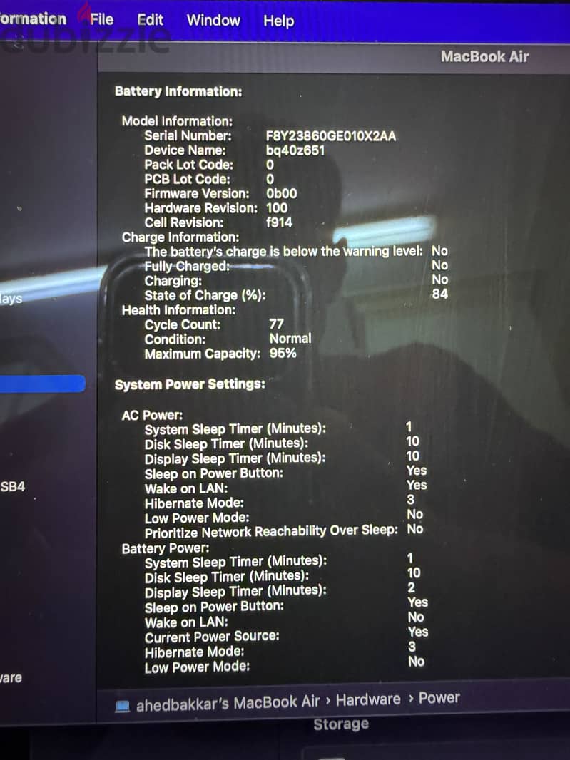 Macbook Air M2 slightly used 4