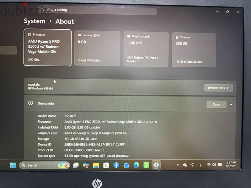 Hp645 g4 1