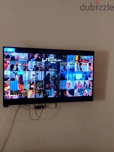 شاشه 55 بوصه ترنيدو بضمان العربي بحاله الجديد  ليست سمارت