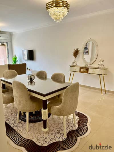 Furnished apartment for rent in Wasal El Shorouk Compound