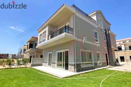 Standalone villa for sale, 269 sq m built area + 303 sq m land, Smouha - Medous Al Orouba Compound (Prime Location)