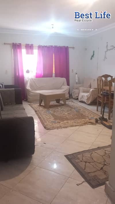 Apartment for Sale in Dar Misr Al Koronfol | In Front of Al Rehab Gate 6 | Ground Floor | 130 Sqm | 3 Bedrooms | 2 Bathrooms