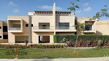 A ready-to-move apartment in a garden in Joya beside Palm Hills and Swan Lake with installments Joya TCC