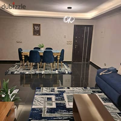 An excellent opportunity for a furnished rental in Madinaty — directly on the Strip Mall! — 96 sqm, 2 bedrooms, first-time occupancy.