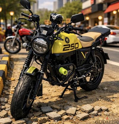 موتوسيكل VE MAX250 رخصه سنه