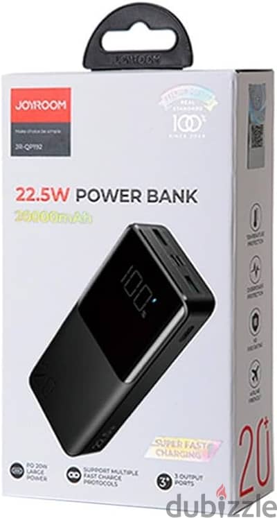 Power bank باور بنك ٢٠٠٠٠ جوي روم ٢٢. ٥