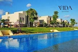 Chalet For Sale In Hacienda Bay Palm Hills - Delivery summer 2027 - With Garden Prime Location View pool