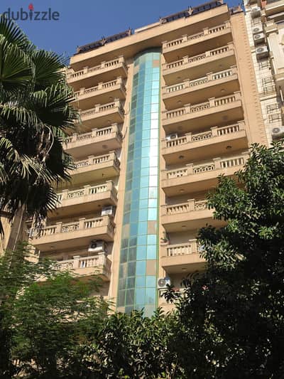 For sale at Ibn Afran Square, Dokki, Mohy El-Din Abu El-Az, overlooking the Sporting Club.