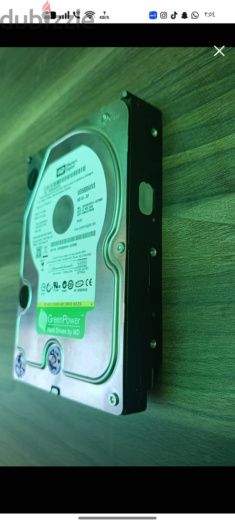 hard 500gb western digital 4