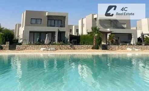 فيلا مفروشة مودرن بالكامل بالأجهزة استلام فوري بأقل سعر في الماركت فيو مميز ريسيل في ازها العين السخنة_AZHA بالقرب من بورتو السخنة وطريق الزعفرانة