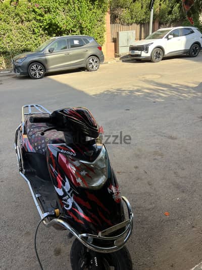 سكوتر lvjia للبيع سكوتر نضيف جدا