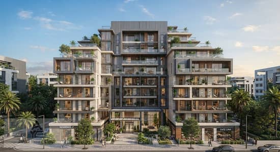 Apartment 114 m for sale in The Novelist Mokattam with a down payment of 523,250 pounds and a monthly installment of 34,883 pounds over 10 years incl
