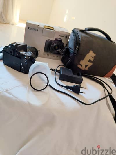 Canon EOS 250D شاتر 3330 فقط – كاملة بالعلبة