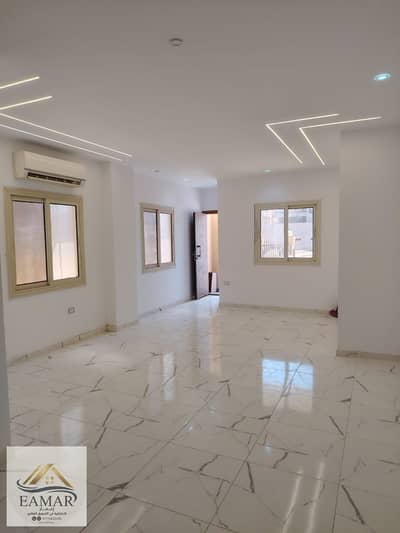 For rent in Andalus, Fifth Settlement, a 120 sq m ground floor apartment with air conditioning and a kitchen, suitable for residential or commercial u