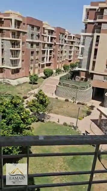 For quick sale in Dar Misr Al Qarnafel, a 130 sq m apartment on the third floor with an open view.