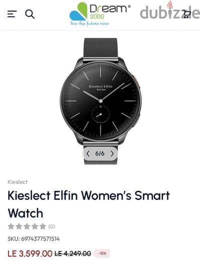 Kieslect Elfin Smart Watch – Women’s