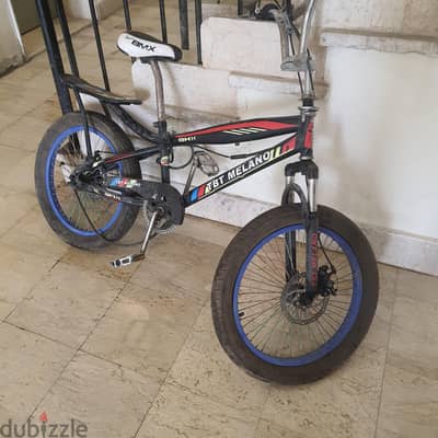 دراجة BMX نيجر ماركة TBT MELANO مقاس ٢٠ بحالة ممتازة