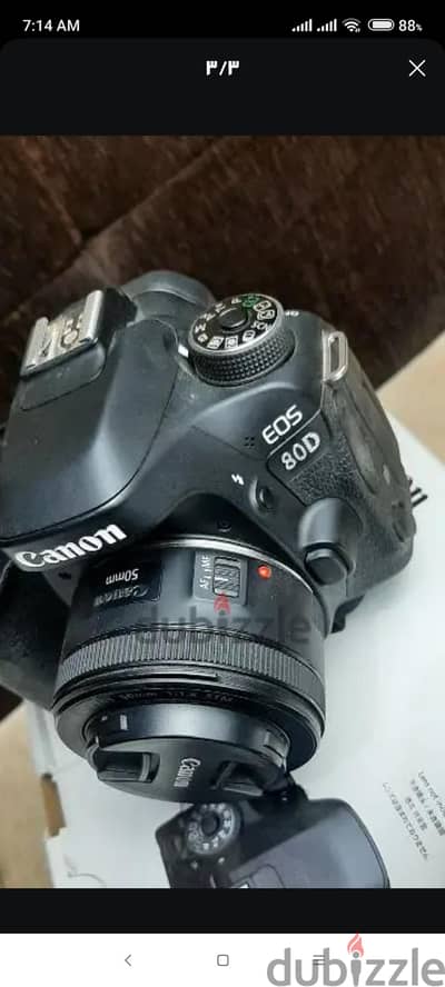 كاميرا  كانون canon 80D