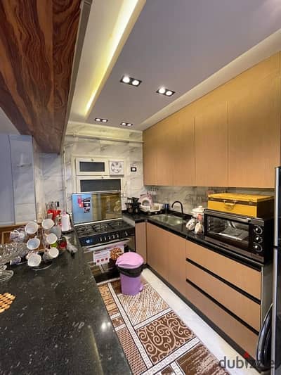 For Sale: 110 sqm Apartment in Arab El Maadi  Full Street-Facing Unit on Al-Arbaeen Street – 2nd Floor – Ultra Super Lux Finishing