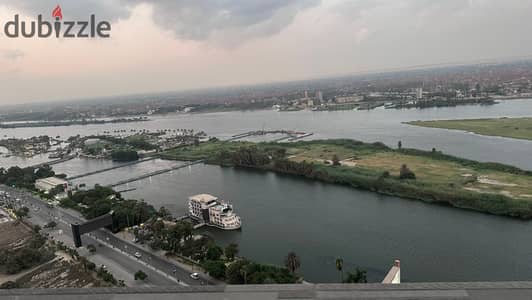 Furnished apartment for rent from the owner with a view of the Nile from all directions