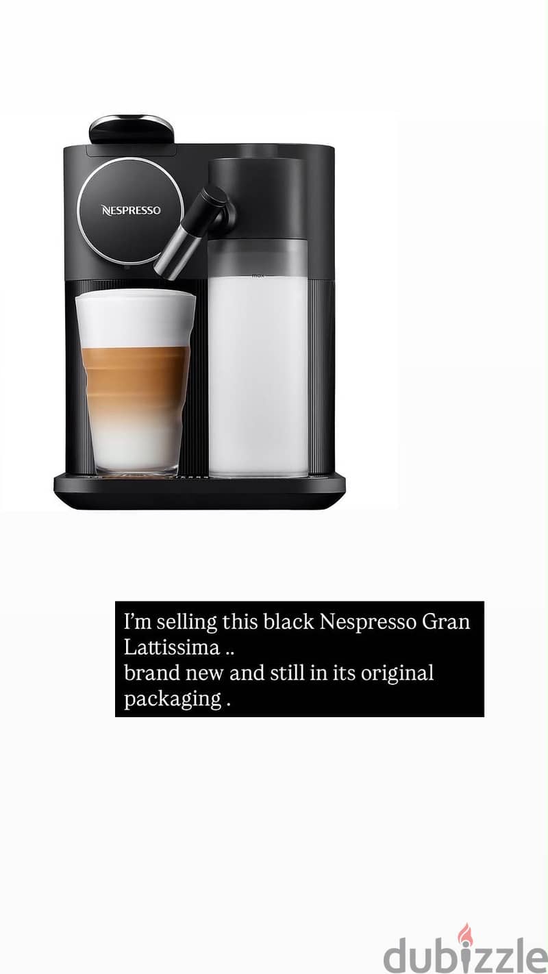 Nespresso Gran Lattissima 1