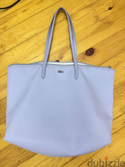 Lacoste lilac bag