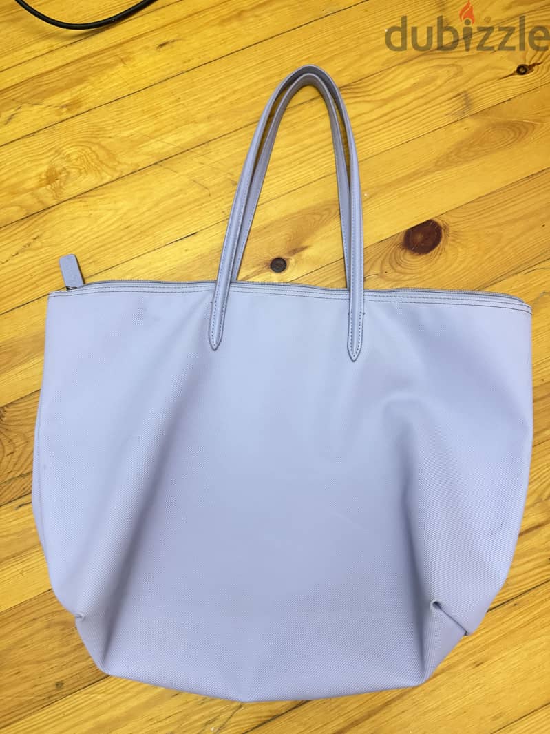 Lacoste lilac bag 1