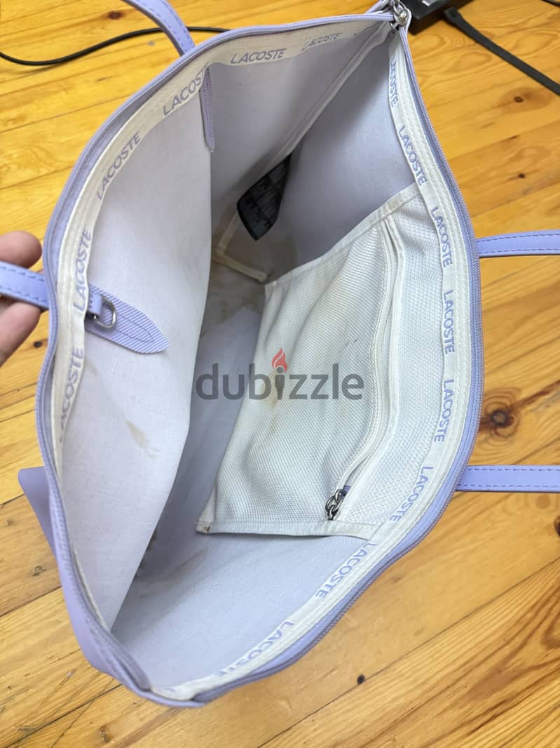 Lacoste lilac bag 5
