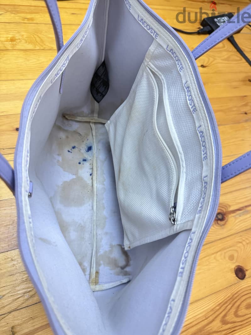 Lacoste lilac bag 6