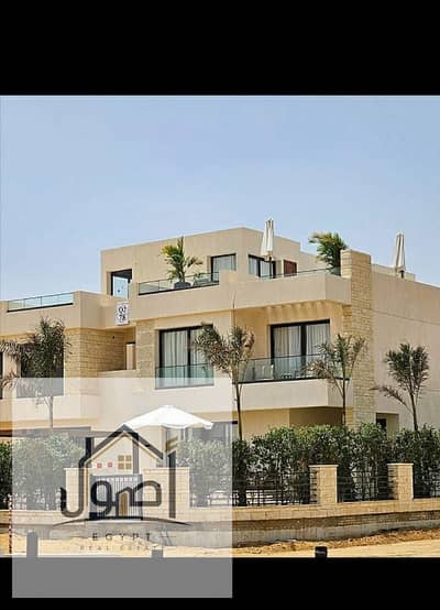 Twin House villa for sale in New Nour City, Talaat Moustafa, old reservation, first smart city in Egypt