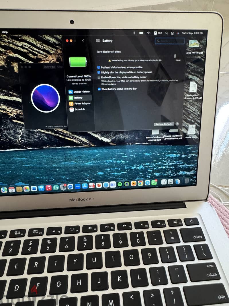Macbook air 13.5 inches 6