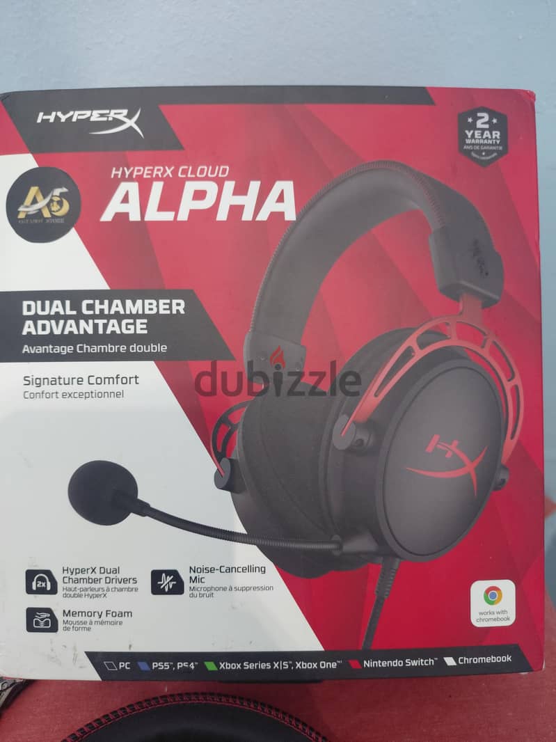 سماعه Hyper Cloud Alpha 1