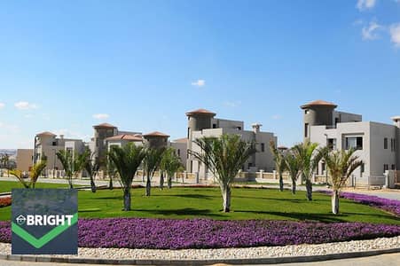 For sale TwinHouse Ready to move in Palm hills Golf Extension 395m  6'th October