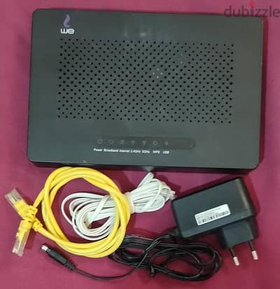 راوتر وى ارضى WE VDSL ZTE 188V6 السرعات العالية واى فاى 5G