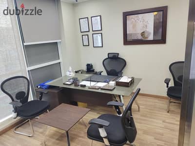 Clinic space 66m for rent at captail business park shiek zaid