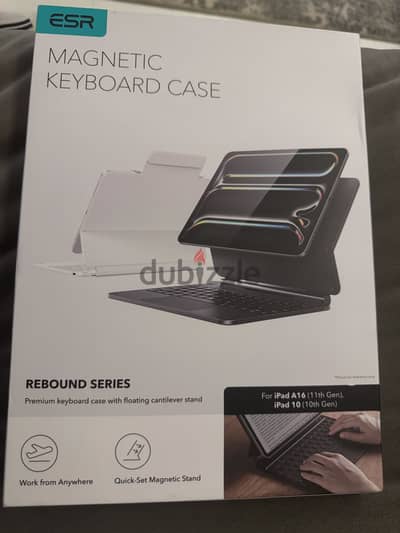 ESR Magnetic Keyboard Case for ipad A16 (11th Gen), ipad 10 (10th Gen