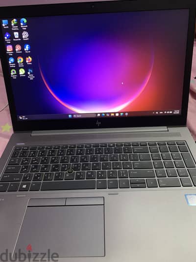 للبيع لابتوب  HP ZBook 15u G5 Mobile Workstation