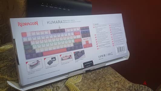 redragon k552 white edtion Red Sw