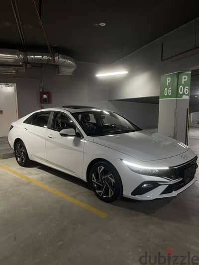 هيونداي إلينترا 2025 زيرو لم ترخص  HYUNDAI ELANTRA