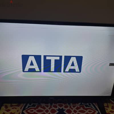 شاشه ATA ٣٢ بوصه بالكرتونه بحاله ممتازه