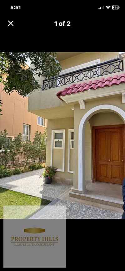 Villa in Taj City fully finished reduced by 30% 392 meters villas only landscape view