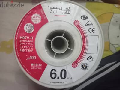 لفة سلك السويدي ٦ مللي
