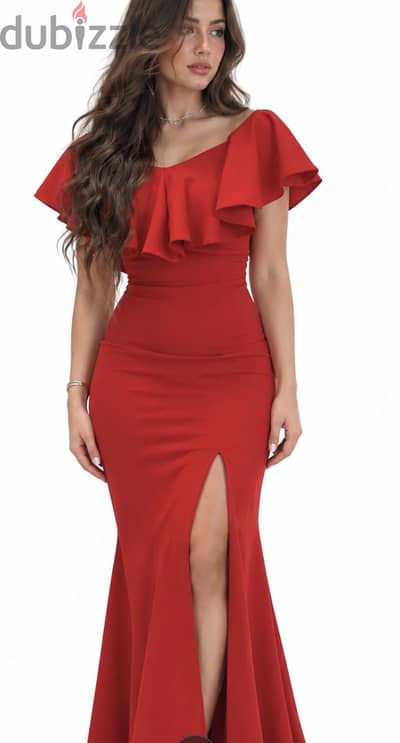 Red dress
