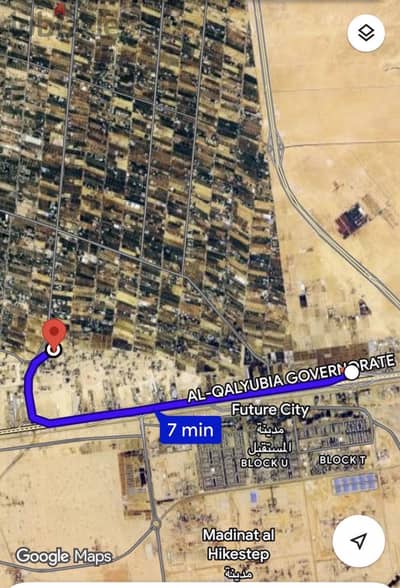 ارض مباني مباشره علي طريق الاسماعيلية الصحراوي بجوار جمعية احمد عرابي