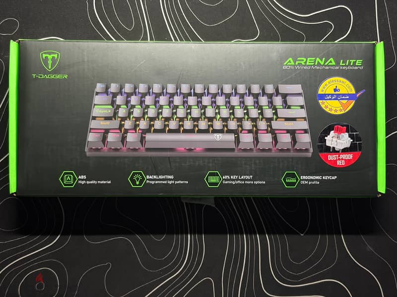 T-DAGGER ARENA TGK321 Wired Gaming Keyboard 4