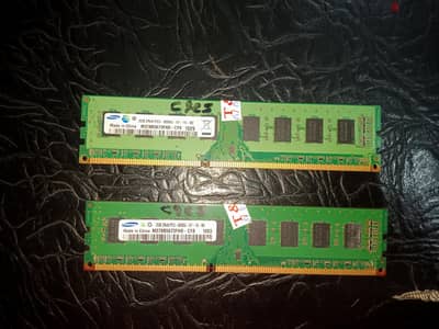 2x2GB DDR3 Samsung RAM Desktop 1066MHz (4GB Total)