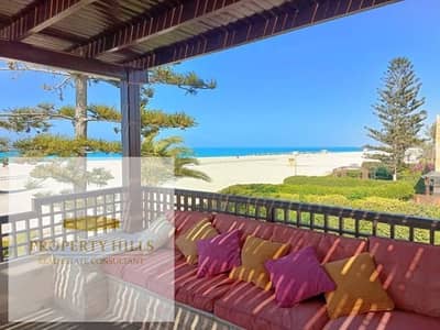 Villa for sale sea view finished with air conditioning at the lowest price available in the market, a distinctive location next to La Vista with installment over 7 years