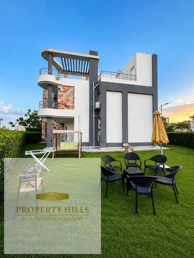 Fully finished Villa for Sale in marselia full sea view with private pool– 200 sqm –Price is negotiable for cash payments   Unit Type: town villa   Built-up Area: 200 sqm   Special Feature: Includes a private swimming pool  Cash Discount: Available for