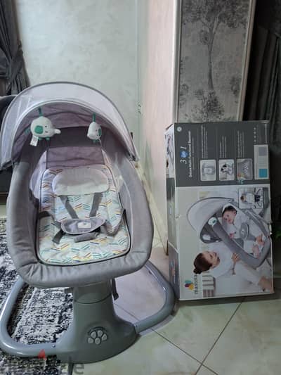 باونسر ماستيلا Mastela Bouncer 3 in 1 كالجديد تماما